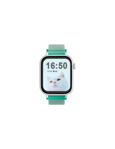 SmartWatch SaveFamily Reloj GPS SaveWatch Plus 4G WhatsApp Llamada Videollamada Boton SOS Wifi Video Musica Android Verde NO INC