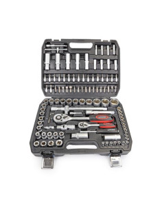 MALETIN LLAVES DE VASO 108PCS 1/4\" - 1/2\" MADER