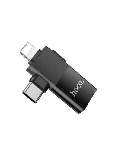 Adaptador 2-1 USB-A a USB-C y Lightning