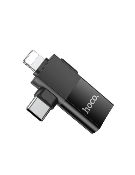 Adaptador 2-1 USB-A a USB-C y Lightning