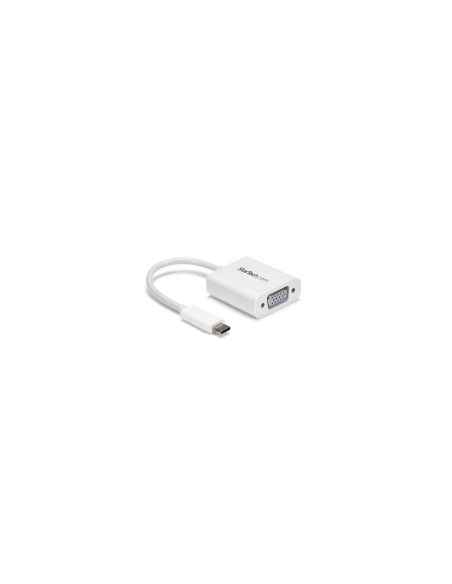 StarTech.com Adaptador USB-C a VGA - Blanco