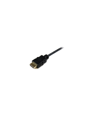 StarTech.com Cable HDMI de alta velocidad con Ethernet a Micro HDMI - Macho a Macho - 0.5m Negro