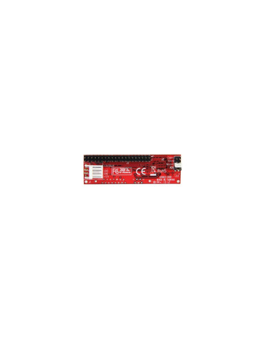 StarTech.com Conversor Adaptador IDE PATA de 40 pines a SATA - Convertidor para disco duro ssd o unidad optica rojo IDE2SAT2