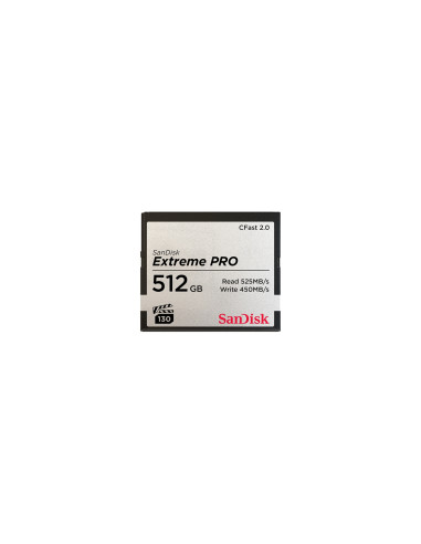 SanDisk Extreme Pro Memoria flash 512 GB CFast 2.0