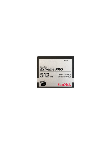 SanDisk Extreme Pro Memoria flash 512 GB CFast 2.0