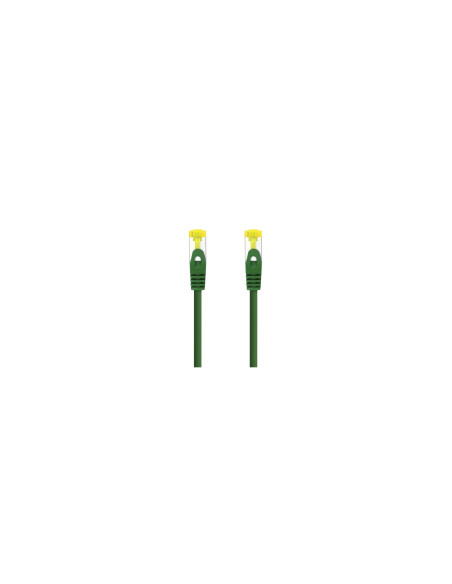 Nanocable Cable Red Latiguillo RJ45 LSZH CAT.6A SFTP AWG26, Verde, 25 cm