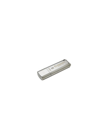 Kingston Technology IronKey Locker+ 50 unidad flash USB 128 GB USB tipo A 3.2 Gen 1 (3.1 Gen 1) Plata