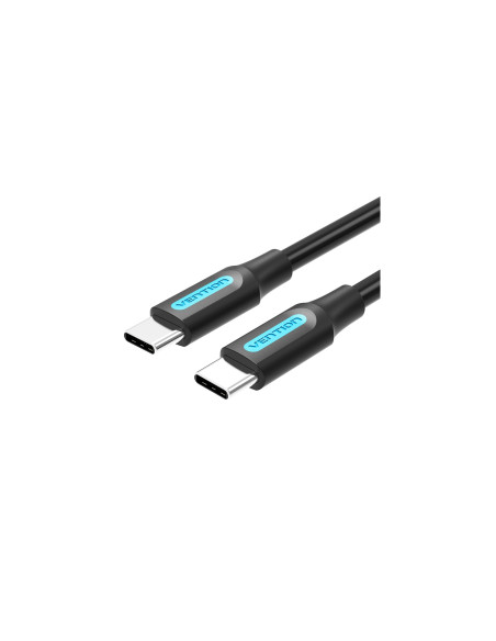 Vention Cable USB 2.0 Tipo-C COSBH/ USB Tipo-C Macho - USB Tipo-C Macho/ 2m/ Negro