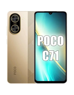 Xiaomi Poco C71 6.88" 4GB 128GB 32Mp (Incl. Cargador) Dorado