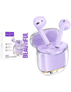Hoco EW52 Auricular Bluetooth True Wireless Púrpura