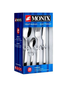 PACK 24 CUBIERTOS ACERO INOXIDABLE EUROPA MONIX