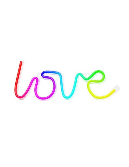 LAMPARA DECORATIVA NEON LED LOVE FOREVER