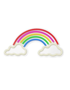 LAMPARA DECORATIVA NEON LED RAINBOW ON CLOUDS FOREVER