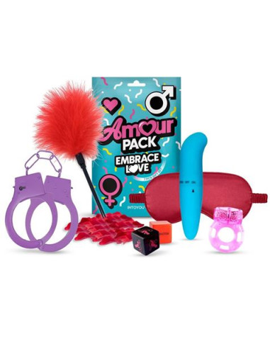 PACK 7 PIEZAS ABRAZA EL AMOR AMOUR PACK