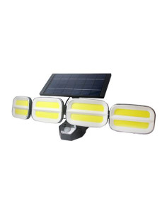 FOCO SOLAR CUÁDRUPLE CON SENSOR 800LM ELBAT