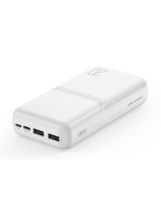 POWERBANK 20000MAH 2 SALIDAS BLANCO PR252 XO