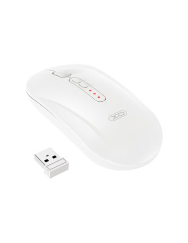 RATON INALAMBRICO WIRELESS / BLUETOOTH 1600DPI BLANCO M13 XO