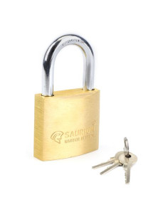 CANDADO LATON, 30 MM SAURIUM