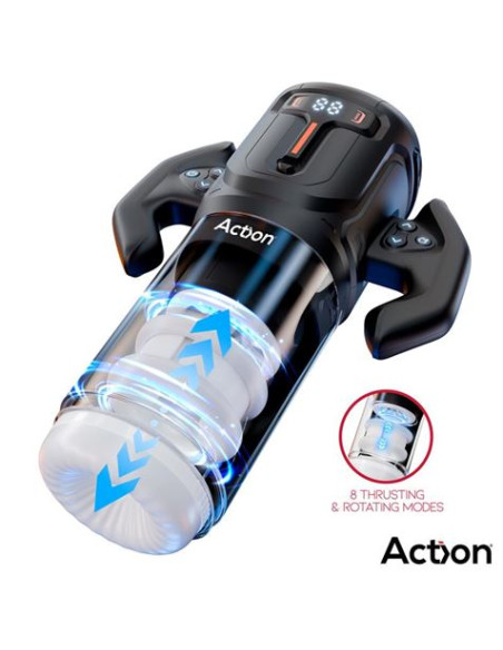 MASTURBADOR MASCULINO AUTOMATICO CLIMAX ZYON ACTION