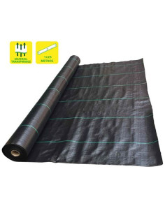 MALLA ANTIHIERBAS NEGRA 100GR 1X25M SUNGARDEN