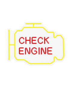 LAMPARA DECORATIVA LED NEO CHECK ENGINE FOREVER