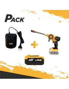HIDROLIMPIADORA S/CARBONES 20V + BATERIA 4AH + CARGADOR BLIM