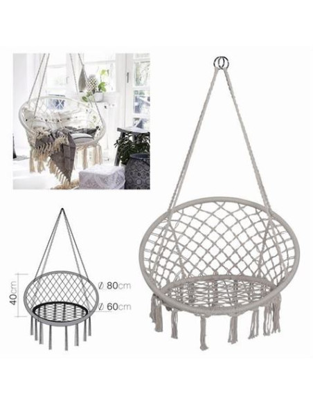 SILLA BALANCÍN DIÁMETRO 60/80 X 40CM