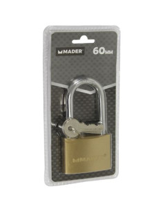CANDADO LATON, 60MM MADER