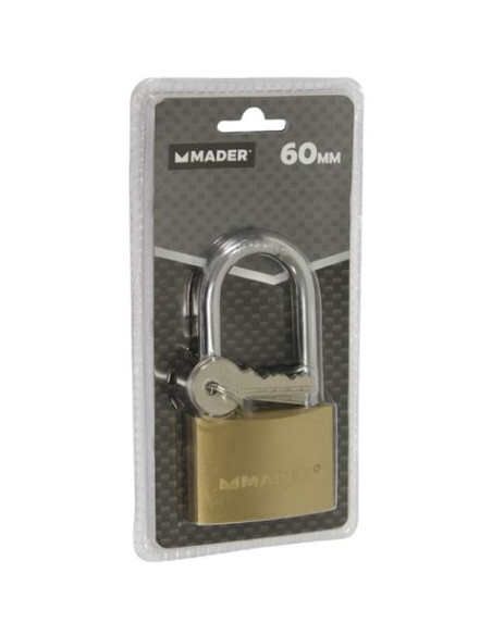 CANDADO LATON, 60MM MADER