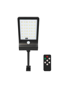 FAROLA LED SOLAR 3000K/4000K/6500K 350LM + SENSOR + MANDO ELBAT