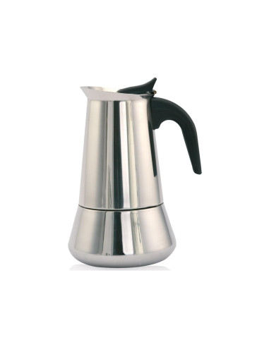 Orbegozo KFI 460 cafetera manual Cafetera italiana Negro, Acero inoxidable