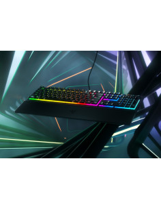 Razer Ornata V3 teclado Juego USB QWERTZ Alemán Negro