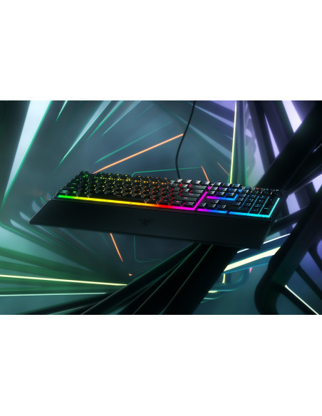 Razer Ornata V3 teclado Juego USB QWERTZ Alemán Negro