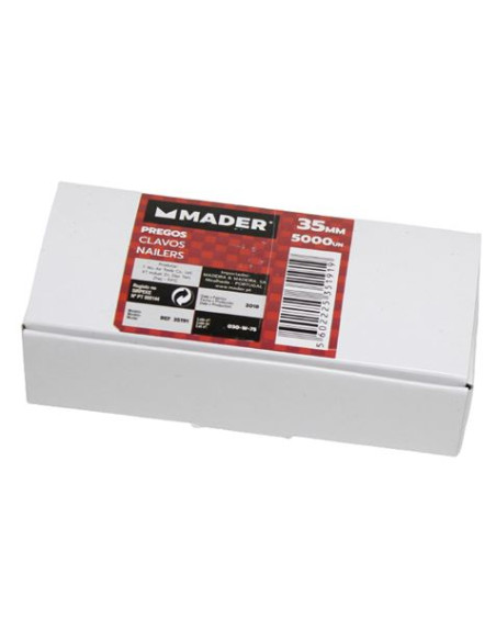 CLAVOS 35MM CAJA 5000 UDES. MADER