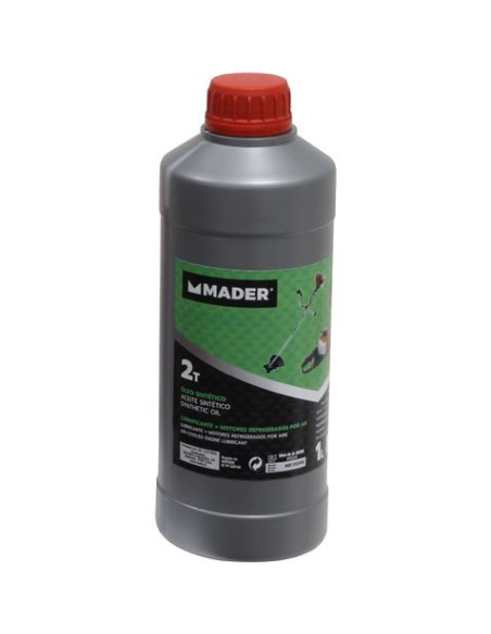 LUBRICANTE SINTÉTICO 2T. 1L MADER