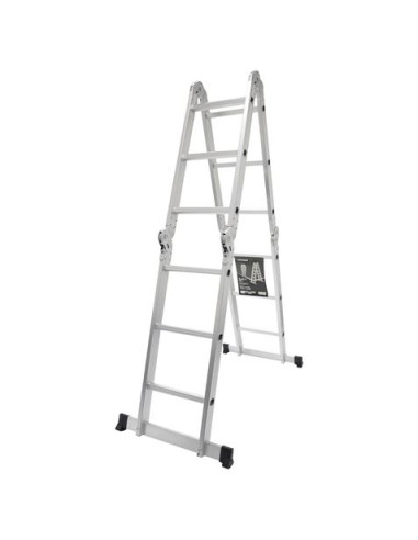 ESCALERA ALUMINIO ARTICULADA 3X4 MADER