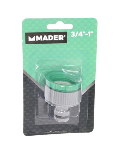 CONECTOR PARA GRIFO HEMBRA 3/4-1\" MADER