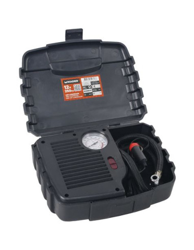 MINI COMPRESOR AIRE 250PSI, 12V MADER