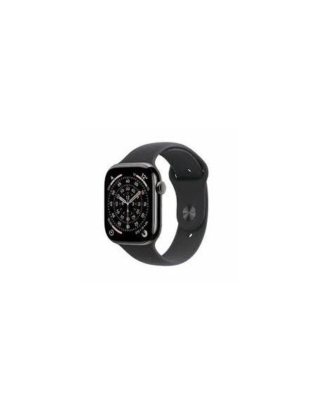 APPLE WATCH SERIES 11 GPS + CELLULAR 42MM NATURAL TITANIUM CASE WITH STONE GREY SPORT BAND S/M
