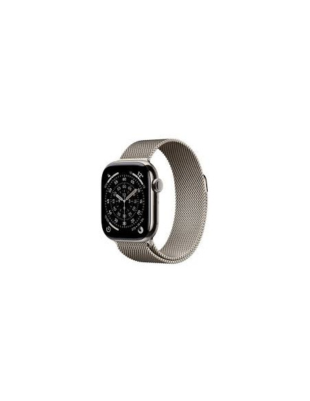 APPLE WATCH SERIES 11 GPS + CELLULAR 42MM NATURAL TITANIUM CASE WITH NATURAL MILANESE LOOP MF8