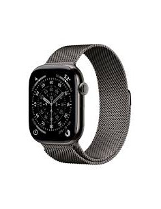 APPLE WATCH SERIES 11 GPS + CELLULAR 46MM SLATE TITANIUM CASE WITH SLATE MILANESE LOOP S/M MFD