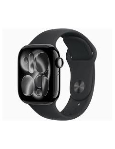 APPLE WATCH SERIES 11 GPS + CELLULAR 46MM GOLD TITANIUM CASE WITH LIGHT BLUSH SPORT BAND S/M M