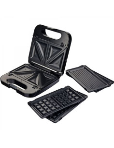 SANDWICHERA 3 EN 1 PLACAS INTERCAMBIABLES GRUNKEL