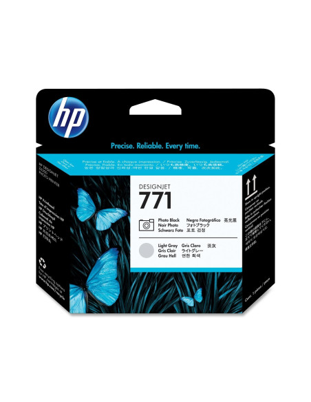 HP Cabezal de impresión DesignJet 771 negro fotográfico/gris claro