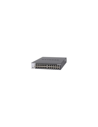 Netgear M4300-24X Gestionado L3 10G Ethernet (100/1000/10000) 1U Negro