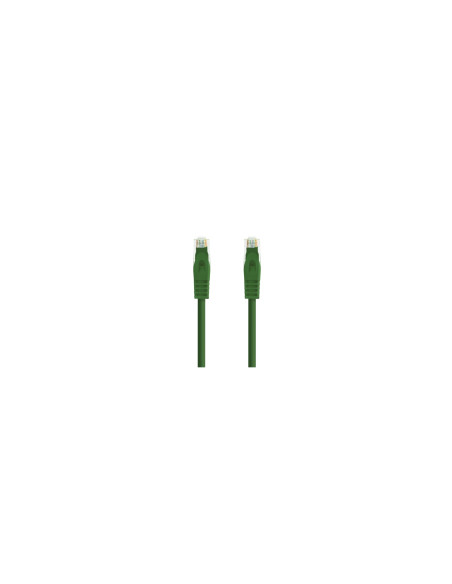 Nanocable Cable Red Latiguillo RJ45 LSZH CAT.6A UTP AWG24, Verde, 25 cm