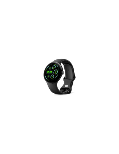 Google Pixel Watch 3 AMOLED 45 mm Digital Pantalla táctil Negro Wifi GPS (satélite)
