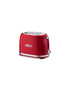 Ufesa 71305516 tostadora 7 2 rebanada(s) 850 W Rojo