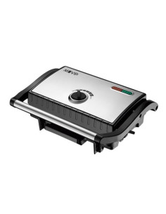 SANDWICHERA INOX GRILL 1500W TEMPERATURA REGULABLE MUVIP
