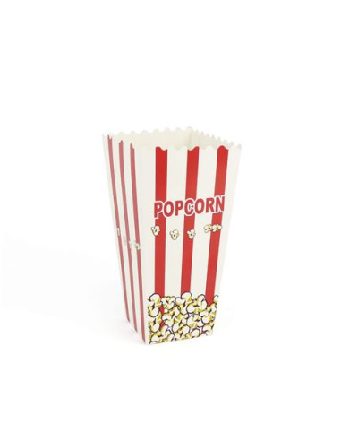 SET 6 CUBO PALOMITA CARTON 19.7 X 9.2 ALGON